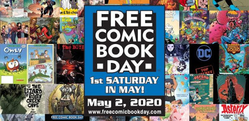 Free Comic Book Day Food Drive  COVID19 UPDATE