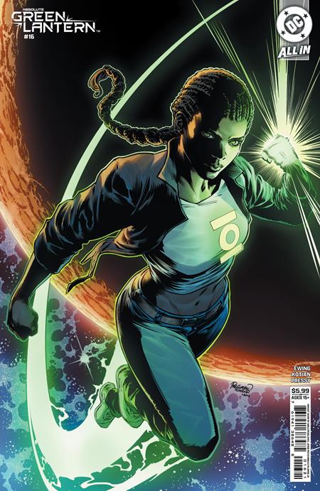 ABSOLUTE GREEN LANTERN #16 CVR B CARLO PAGULAYAN CARD STOCK VAR (VF/NM)