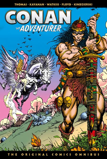 CONAN THE ADVENTURER THE ORIGINAL YEARS OMNIBUS HC VOL 01 DIRECT MARKET EDITION RAFAEL KAYANAN CVR (MR) (VF/NM)