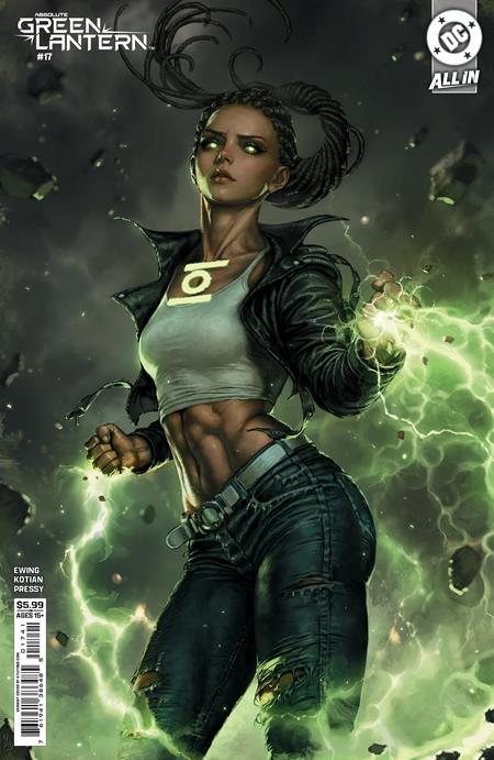 ABSOLUTE GREEN LANTERN #17 CVR D KYUYONG EOM CARD STOCK VAR (VF/NM)