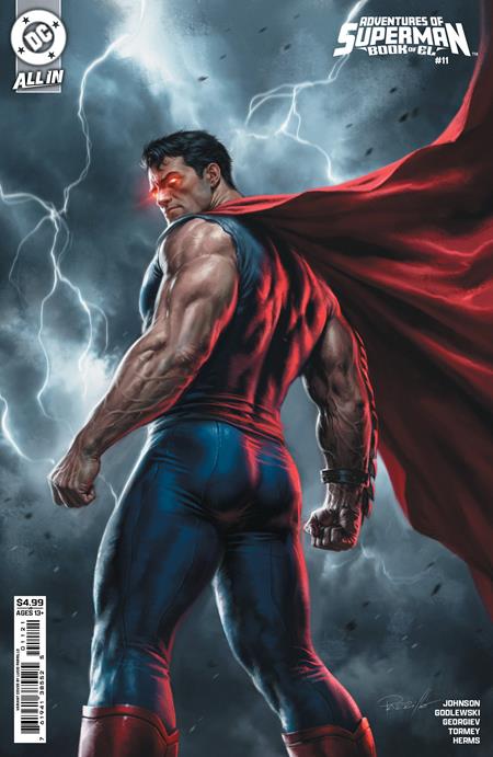 ADVENTURES OF SUPERMAN BOOK OF EL #11 (OF 12) CVR B LUCIO PARRILLO CARD STOCK VAR (VF/NM)