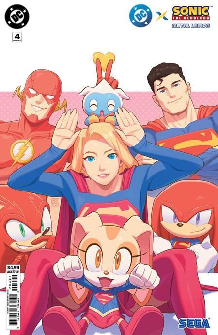 DC X SONIC THE HEDGEHOG METAL LEGION #4 (OF 5) CVR B MIN HO KIM CARD STOCK VAR (VF/NM)