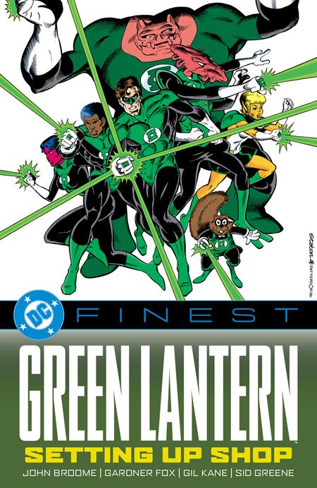 DC FINEST GREEN LANTERN SETTING UP SHOP TP (VF/NM)