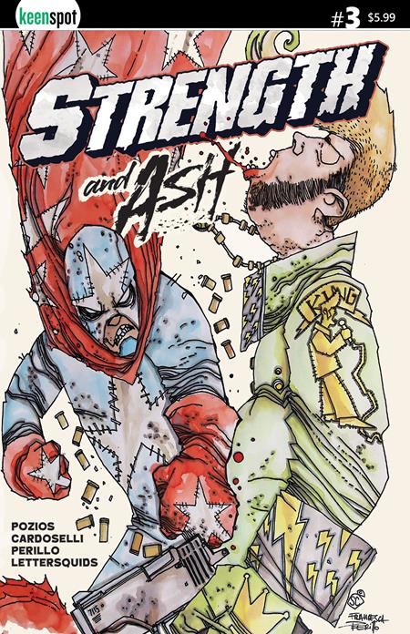 STRENGTH & ASH #3 CVR A STEFANO CARDOSELLI & FRANCESCA PERILLO KING OF FIGHTERS (VF/NM)