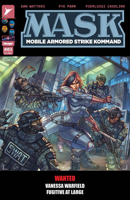 MASK # 3 CVR D INC 1:25 ALAN QUAH VAR (VF/NM)