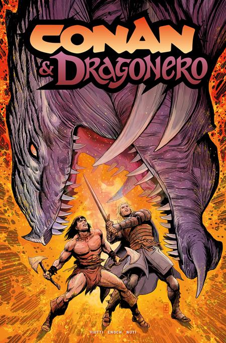 CONAN AND DRAGONERO #4 (OF 7) CVR A PATCH ZIRCHER (MR) (VF/NM)