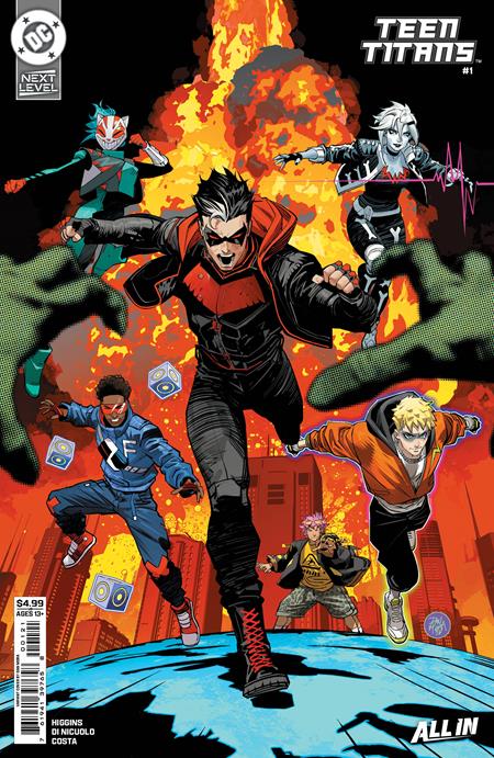 TEEN TITANS #1 CVR B DAN MORA CARD STOCK VAR (VF/NM)