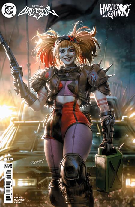 HARLEY QUINN #66 CVR D DERRICK CHEW CARD STOCK VAR (BATMAN BAD SEEDS) (VF/NM)