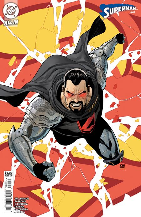 SUPERMAN #42 CVR B DANIEL SAMPERE CARD STOCK VAR (KINGDOM OF ZOD) (VF/NM)