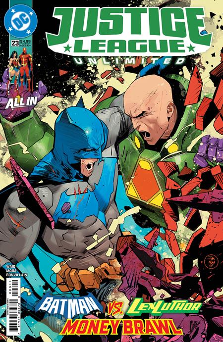 JUSTICE LEAGUE UNLIMITED #23 CVR A DAN MORA (VF/NM)