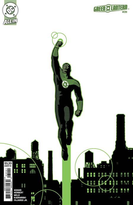 GREEN LANTERN #39 CVR B DAVID AJA CARD STOCK VAR (VF/NM)