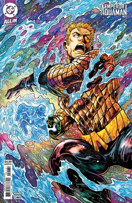 EMPEROR AQUAMAN #21 CVR C VINCENZO RICCARDI CARD STOCK VAR (VF/NM)