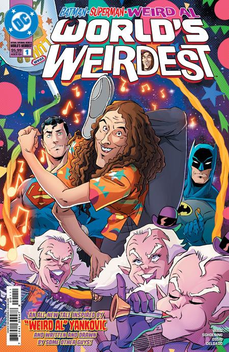 BATMAN SUPERMAN WEIRD AL WORLDS WEIRDEST #1 (ONE SHOT) CVR A DAN SCHOENING (VF/NM)