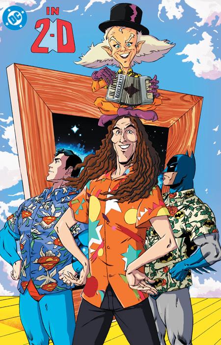 BATMAN SUPERMAN WEIRD AL WORLDS WEIRDEST #1 (ONE SHOT) CVR E DAN SCHOENING FOIL VAR (VF/NM)