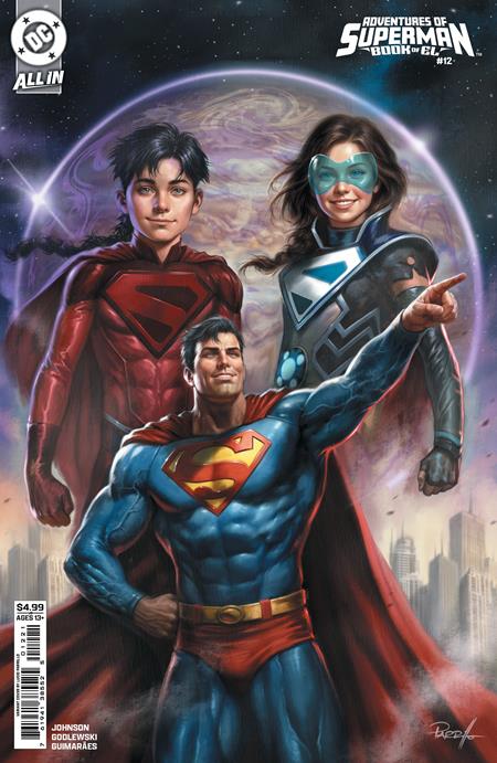 ADVENTURES OF SUPERMAN BOOK OF EL #12 (OF 12) CVR B LUCIO PARRILLO CARD STOCK VAR (VF/NM)