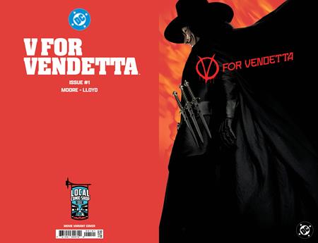 V FOR VENDETTA #1 FACSIMILE EDITION CVR B MOVIE CARD STOCK VAR (MR) (VF/NM)