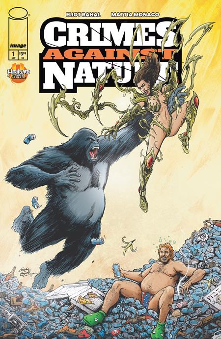 CRIMES AGAINST NATURE #1 CVR E GAVIN SMITH WITCHBLADE TEAM UP VAR (VF/NM)