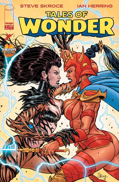 TALES OF WONDER #1 (OF 5) CVR H STEVE SKROCE & NEERAJ MENON WITCHBLADE TEAM UP VAR (VF/NM)