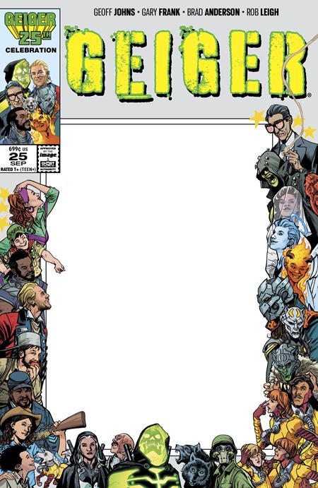GEIGER #25 CVR E BLANK SKETCH VAR (VF/NM)