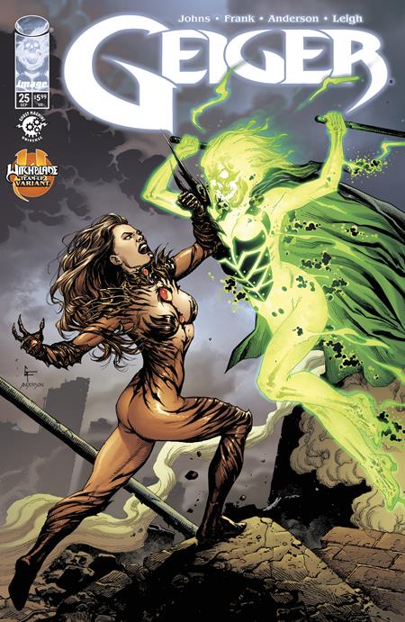 GEIGER #25 CVR F GARY FRANK & BRAD ANDERSON WITCHBLADE TEAM UP VAR (VF/NM)