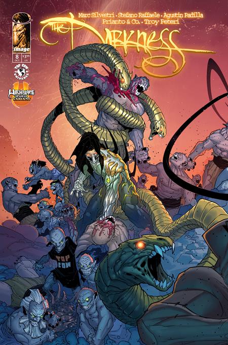DARKNESS (2025) #8 CVR C PAT BOUTIN & STEVE FIRCHOW CONNECTING WITCHBLADE TEAM UP VAR (VF/NM) - Packrat Comics