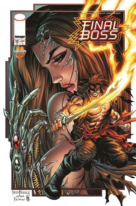 FINAL BOSS #10 CVR D TYLER KIRKHAM WITCHBLADE TEAM UP VAR (MR) (VF/NM)