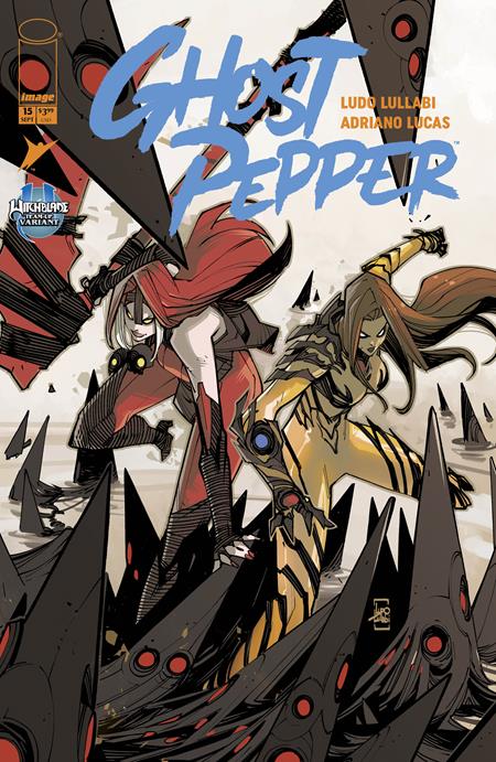 GHOST PEPPER #15 CVR F LUDO LULLABI WITCHBLADE TEAM UP VAR (VF/NM)