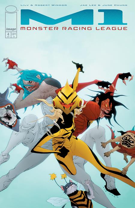 M1 MONSTER RACING LEAGUE #4 CVR A JAE LEE (VF/NM)