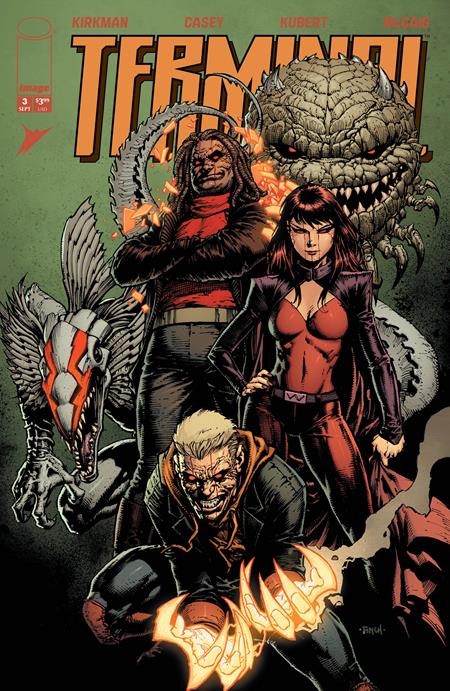 TERMINAL #3 CVR B DAVID FINCH & DAVE MCCAIG VAR (MR) (VF/NM)