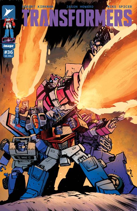 TRANSFORMERS #36 CVR B DANIEL WARREN JOHNSON & MIKE SPICER VAR (VF/NM)