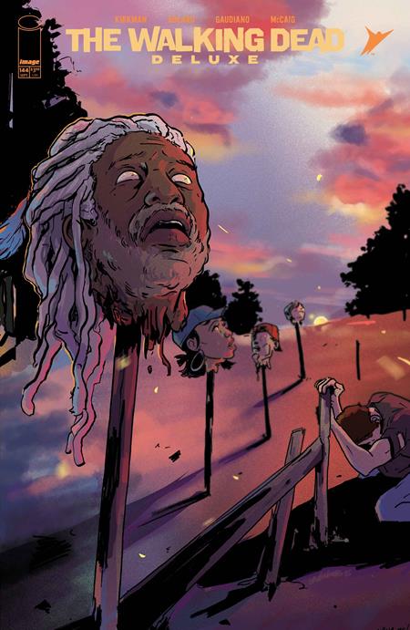 WALKING DEAD DELUXE #144 CVR C LIANA KANGAS CONNECTING COVER VAR (MR) (VF/NM)