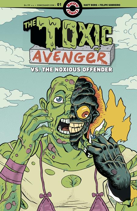 TOXIC AVENGER VS THE NOXIOUS OFFENDER #1 (OF 5) CVR A MATT BORS (MR) (VF/NM)