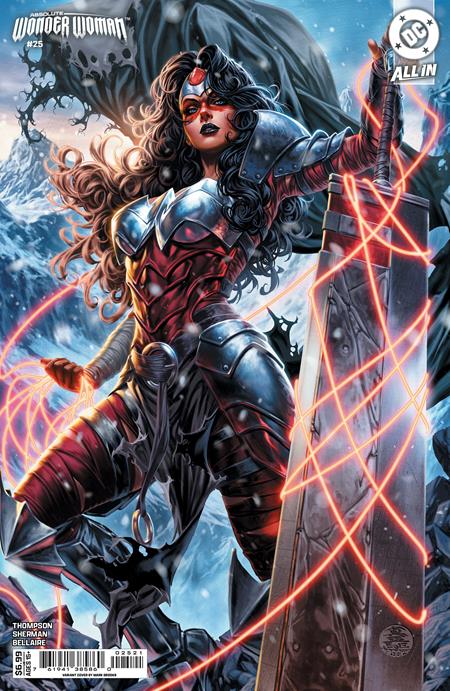 ABSOLUTE WONDER WOMAN #25 CVR B MARK BROOKS CARD STOCK VAR (VF/NM) - Packrat Comics