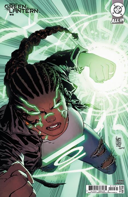 ABSOLUTE GREEN LANTERN #19 CVR C GIUSEPPE CAMUNCOLI CARD STOCK VAR (VF/NM)