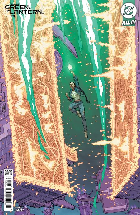 ABSOLUTE GREEN LANTERN #19 CVR D STEVE SKROCE CARD STOCK VAR (VF/NM)