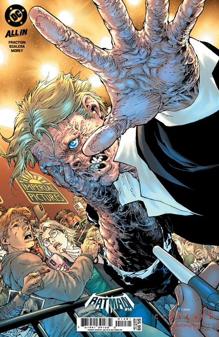 BATMAN #14 CVR G JIM LEE CLAYFACE MOVIE CARD STOCK VAR (BATMAN BAD SEEDS) (VF/NM)