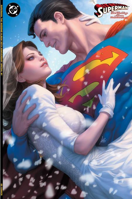 SUPERMAN THE WEDDING ALBUM 30TH ANNIVERSARY SPECIAL #1 (ONE SHOT) CVR B STANLEY ARTGERM LAU CARD STOCK VAR (VF/NM) - Packrat Comics