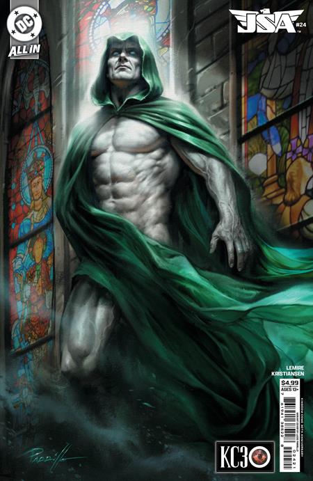 JSA #24 CVR C LUCIO PARILLO KINGDOM COME 30TH ANNIVERSARY CARD STOCK VAR (VF/NM)