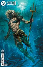 DARK KNIGHTS OF STEEL II #4 (OF 12) CVR D LUCIO PARRILLO CARD STOCK VAR (VF/NM) - Packrat Comics