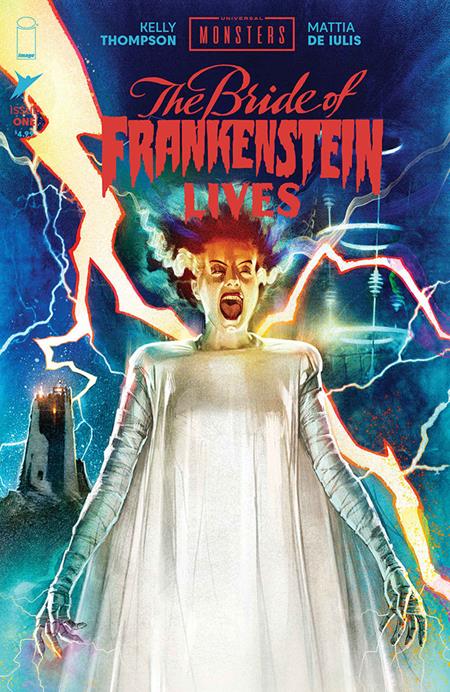 UNIVERSAL MONSTERS THE BRIDE OF FRANKENSTEIN LIVES #1 (OF 4) CVR B JOSHUA MIDDLETON VAR (VF/NM) - Packrat Comics