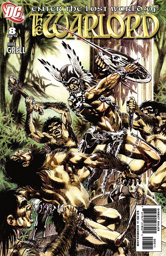 Warlord #8 CVR A DC Comics 2009 FN