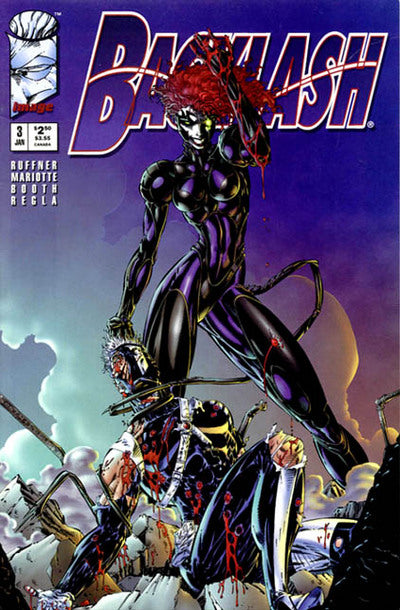 Backlash #3 CVR A Image 1995 VF