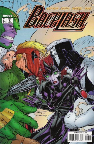 Backlash #31 CVR A Image 1997 VF