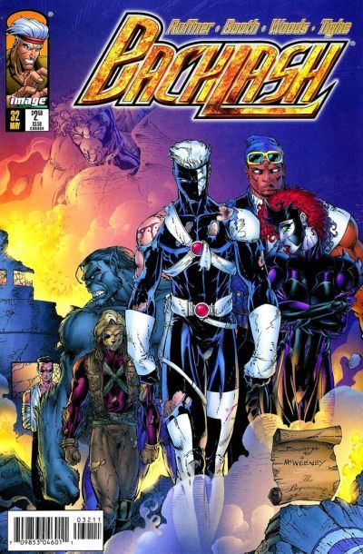 Backlash #32 CVR A Image 1997 VF
