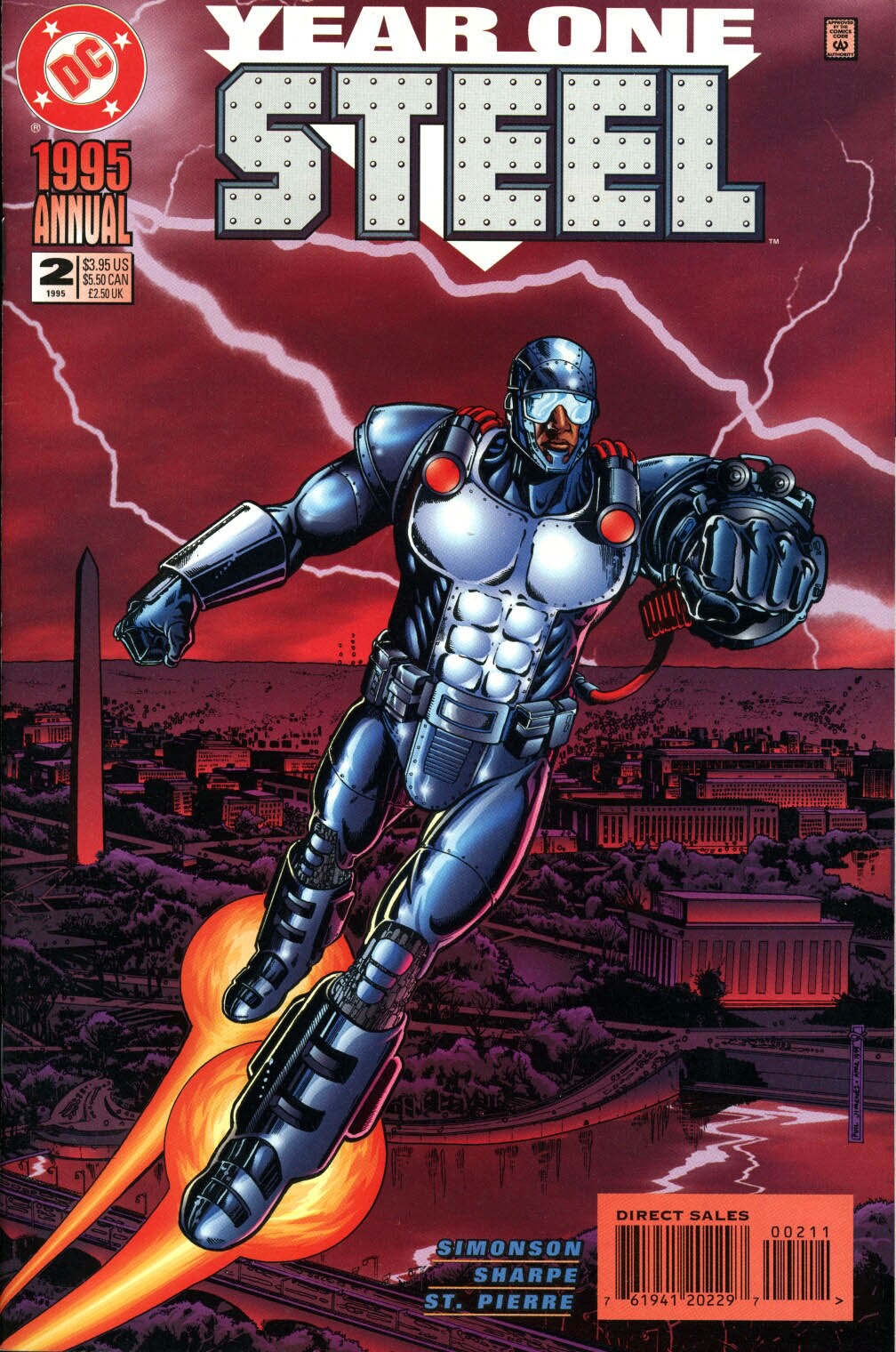 Steel Annual #2 CVR A DC Comics 1995 FN