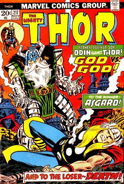 Thor #217 CVR A Marvel 1973 FN