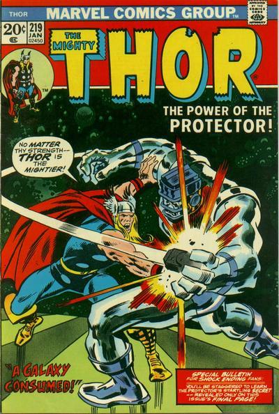 Thor #219 CVR A Marvel 1974 FN