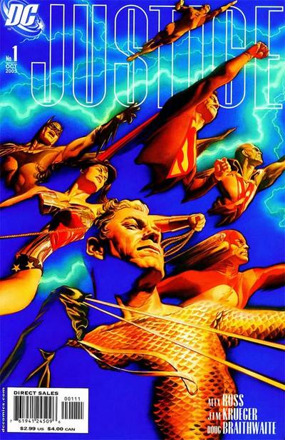 Justice #1 CVR A DC Comics 2005 VF