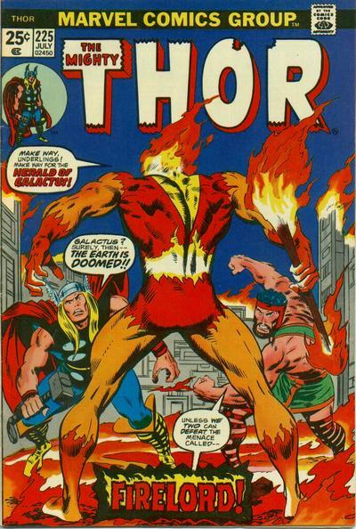 Thor #225 CVR A Marvel 1974 FN