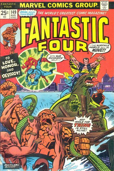 Fantastic Four #149 CVR A Marvel 1974 FN